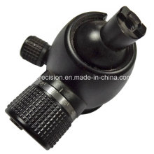 CNC Machining Ball Head for Camera Tripod with Aluminum Anodizing